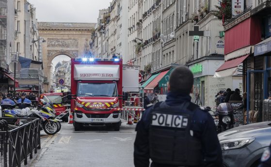 Мястото на стрелбата в центъра на Париж