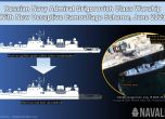 Камуфлаж в Черно море: Русия пребоядиса ракетната си фрегата ''Адмирал Ессен'' да изглежда малко корабче