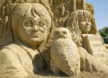 Пясъчното градче в Бургас с образи на Хари Потър и Дарт Вейдър