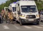 Експлозия в Киев: Подсъдим взриви бомба в Шевченковския районен съд, взе заложници