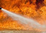 Голям пожар в завод за фуражни храни в Ловеч