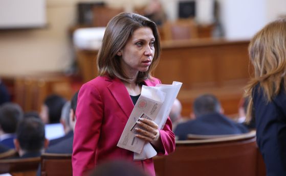 Искра Михайлова в парламента