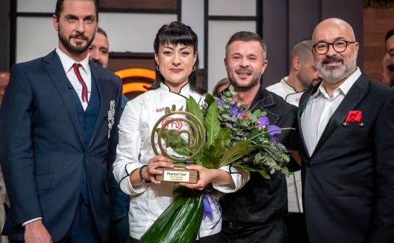 Марианна Александрова е големият победител в осми сезон на емблематичното кулинарно предаване MasterChef.