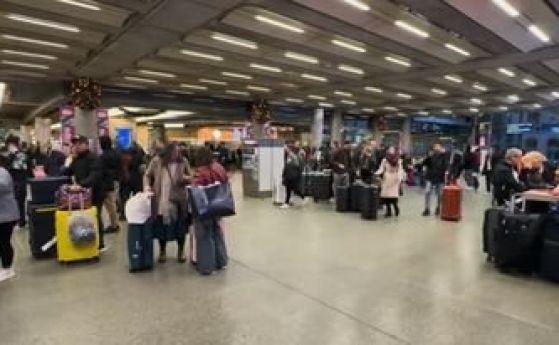 Най-малко 14 влака от Лондон до Франция, Нидерландия и Белгия не отпътуваха заради наводнен тунел