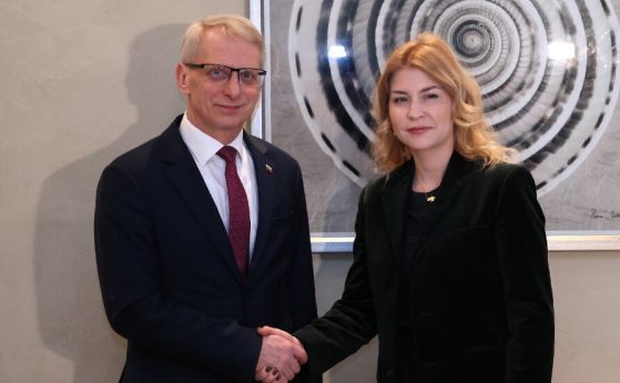 Николай Денков и Олга Стефанишина