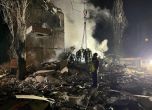 Руски дрон срути 9-етажна панелка в Одеса, има загинали и ранени