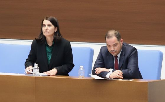 Мариана Тошева и Калин Стоянов на изслушване в Народното събрание