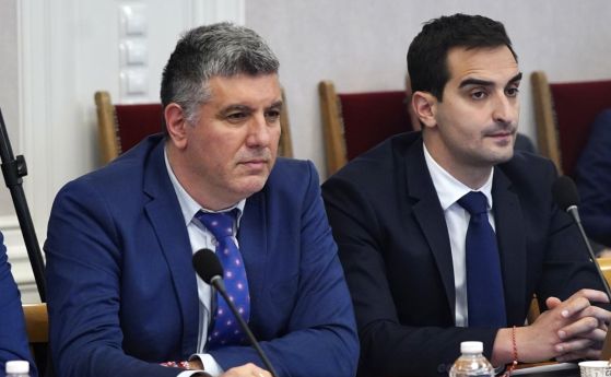 Андрей Цеков и Радослав Василев в регионалната парламентарна комисия
