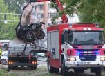 Със 180 км/ч се е движил джипът, разцепил се на две при тежката катастрофа в Пловдив