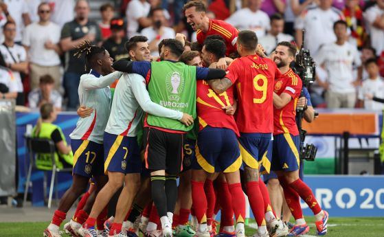 Испания празнува попадението на Микел Марино