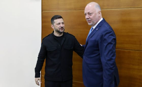 Желязков се срещна със Зеленски