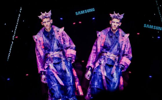 Samsung с първото по рода си AI генерирано модно шоу в България