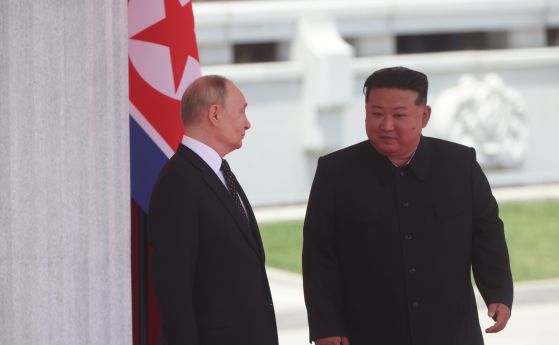 Путин и Ким Чен Ун