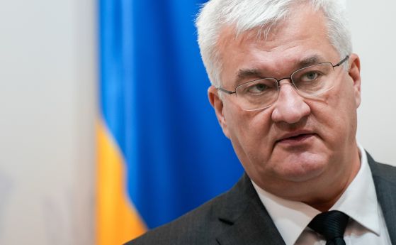 Външният министър на Украйна Андрий Сибига. Снимка: AP/Julia Demaree