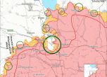 Карта на настъплението в Покровск, 9 ноември 2025 г.