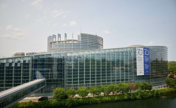 Европейският парламент в Страсбург