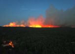 Огормен горски пожар край Париж предизвика транспортен хаос