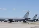 Самолети KC-135R/T Stratotanker на американските военновъздушни сили, разположени на летище София - 26 април, 2026 г.