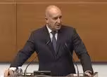Премиерът Румен Радев по време на блицконтрол в парламента