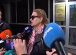 Соня Колтуклиева застана пред медиите след като даде показания.