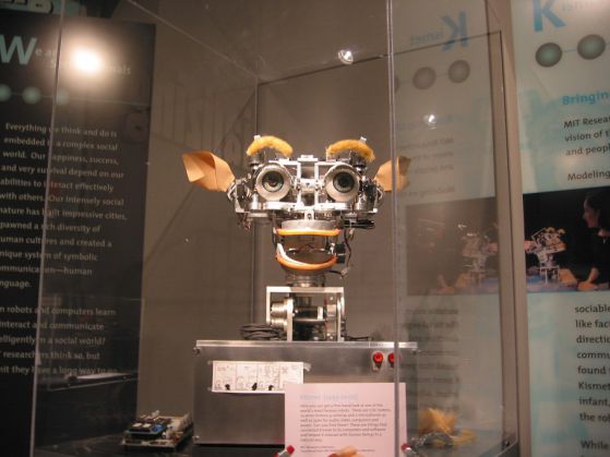 Kismet robot at MIT Museum