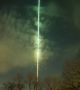 Зелено огнено кълбо, засечено от астрономите часове по-рано, пада в езерото Онтарио (видео)