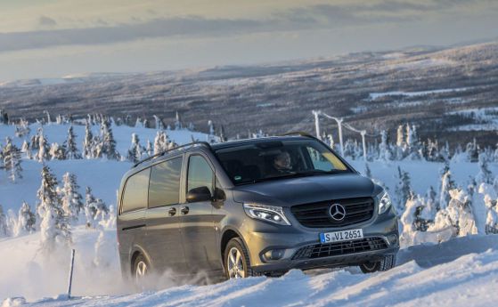 Готов е новият Mercedes Vito 4×4