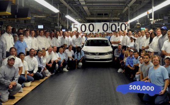 Passat стигна кота 500 000 в САЩ