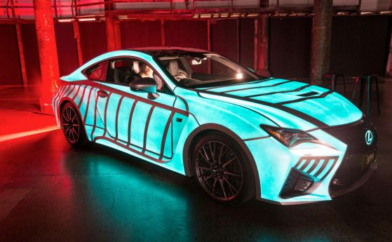 Lexus показа пулсиращо спортно купе