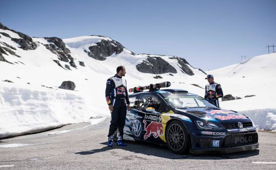Свиндал срещу Polo R WRC (видео)