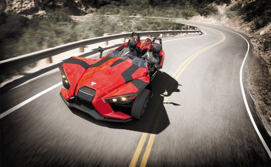 Уникалната триколка Polaris Slingshot идва в Европа