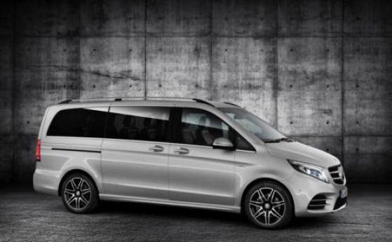 Новият Mercedes V-Class AMG показва звездите