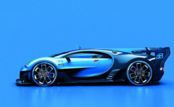 Виртуалният Bugatti Vision GT от плът и кръв във Франкфурт