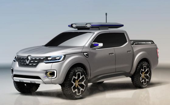 Renault Alaskan ни показва бъдещия еднотонен пикап от Франция
