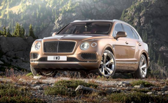 Всъдеходът Bentley Bentayga разкрит напълно