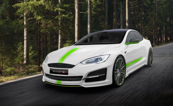 Тунинг компанията Mansory се заигра с Tesla Model S