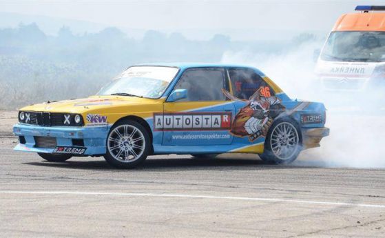 Стефан Стефанов с BMW E30 победи в 3-ти кръг от дрифт шампионата