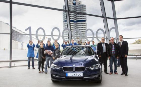 BMW 3 серия под номер 10 милиона със специална доставка