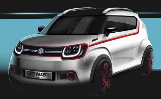 Suzuki показа коцепцията Ignis преди Токио