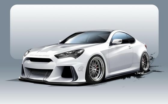 Ще видим Hyundai Solus Genesis Coupe на SEMA