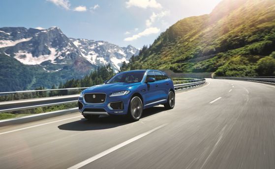 Новият Jaguar F-Pace е голямата изненада на Автомобилен Салон София 2015