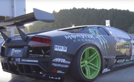 Първото в света Lamborghini за дрифт