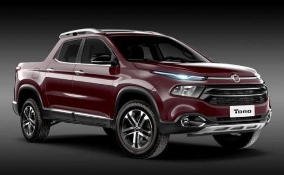 Fiat пусна първа официална снимка на бразилския Toro