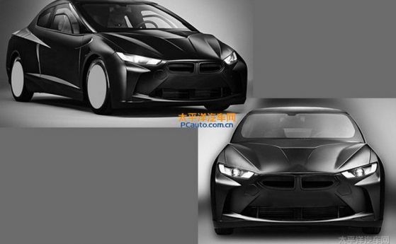 Странно BMW се задава на хоризонта