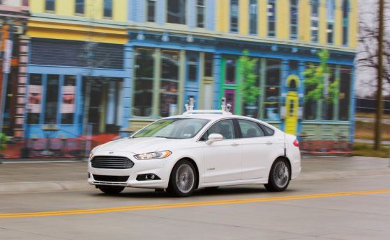 Автономен Ford Fusion Hybrid започна тестове в Mcity