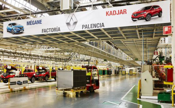 В Паленсия стартира производството на новия Renault Megane