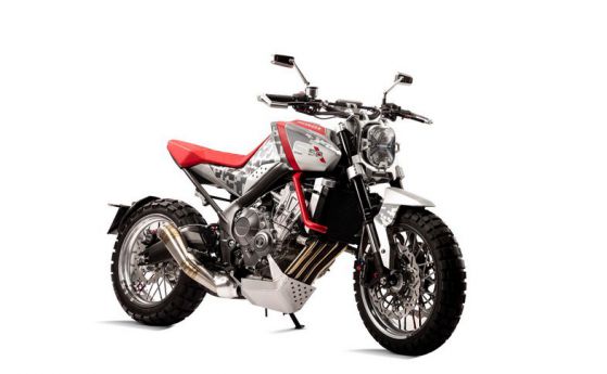 Honda CBSix50 и CB4: Scrambler и Naked концепции на CB650F