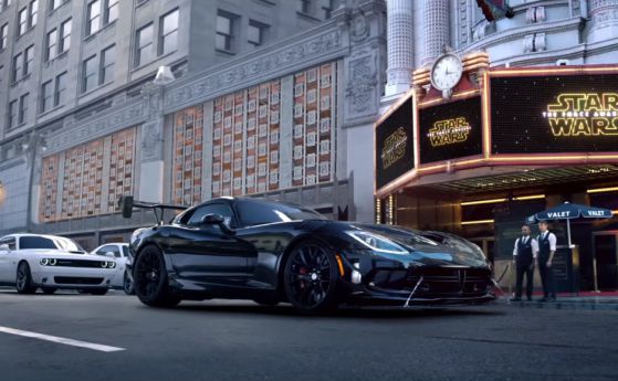 ВИДЕО: Dodge Viper ACR се превърна в колата на Лорд Вейдър