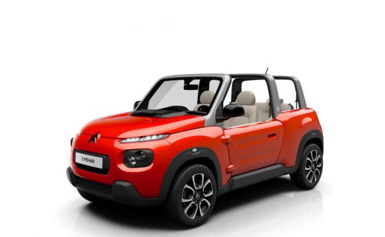 Citroen E-Mehari: свободен електрон
