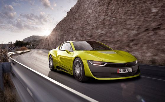Rinspeed Etos е революционен концепт на базата на BMW i8